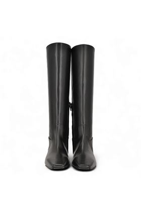 Stivale donna in pelle colore nero. LES AUTRES | 311-PELLE NERA